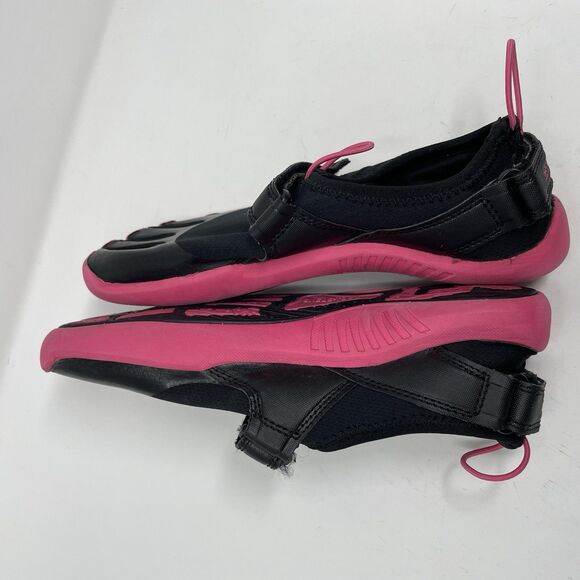 Fila Skele-Toes Women's EZ Slide Drainage Sandal Water Shoes Pink Black Size 7 - Picture 7 of 9